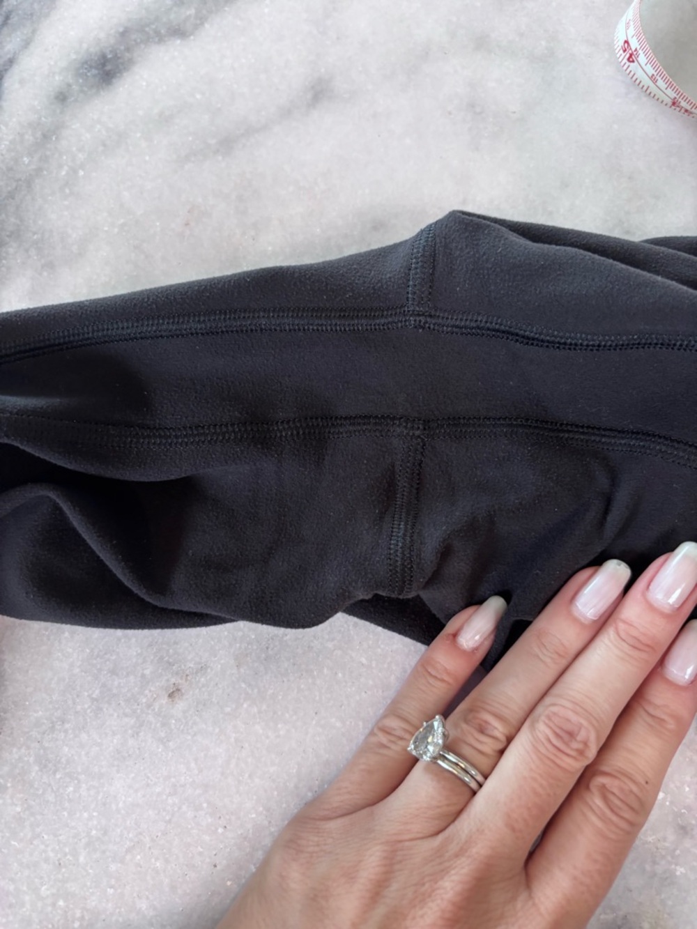 Black Lululemon HR Align Leggings Sz 2 - Picture 6 of 6